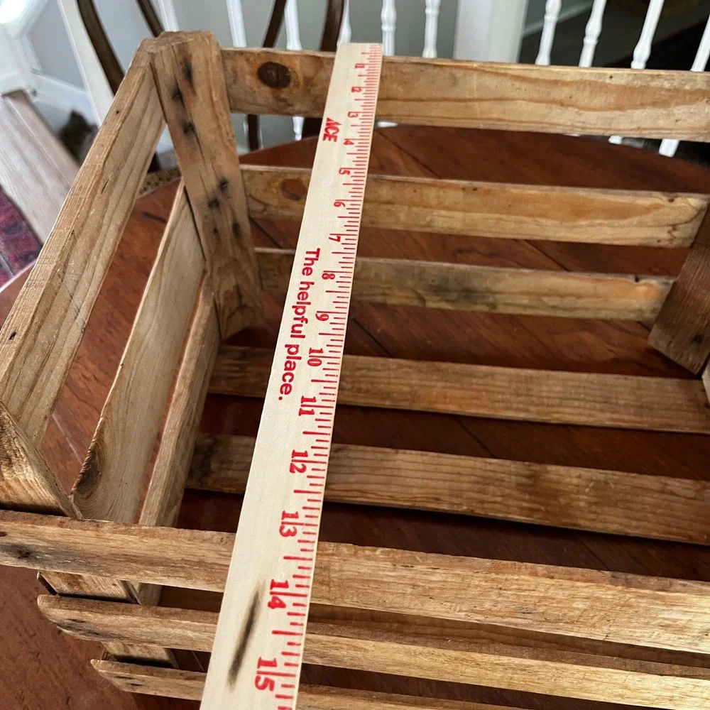 Antique Primitive Wooden Crate